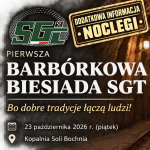 Barbórkowa Biesiada — informacja o noclegach
